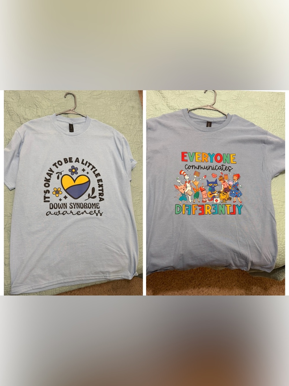 Two Gildan t-shirts- size Large